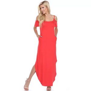 WHITE MARK Lexi Maxi Dress NWT